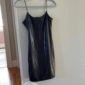 Black mini dress. Size small